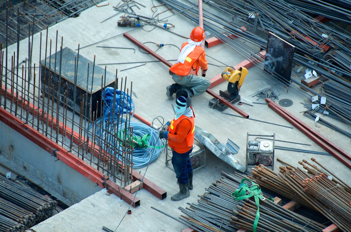Construction site planning in progress