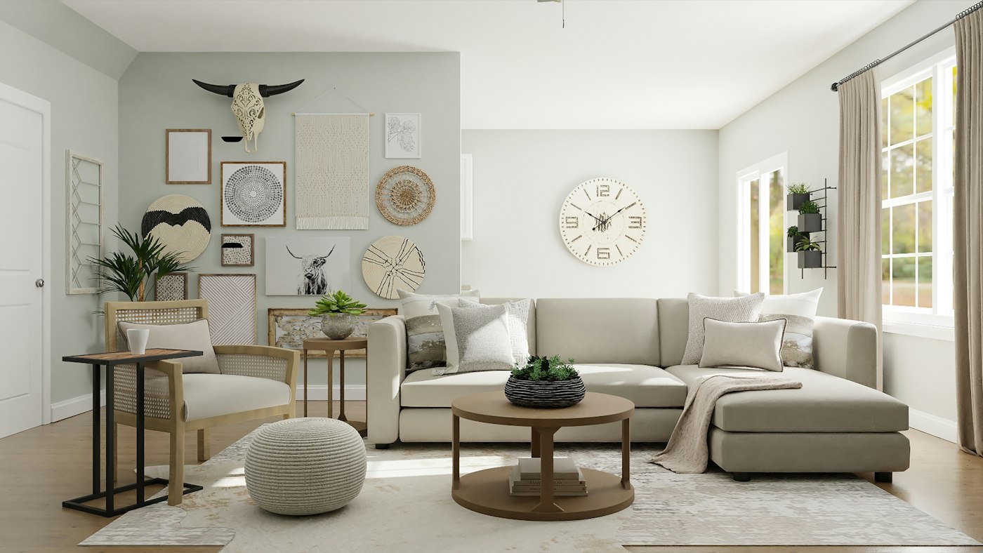 Bedroom furniture — illustrative