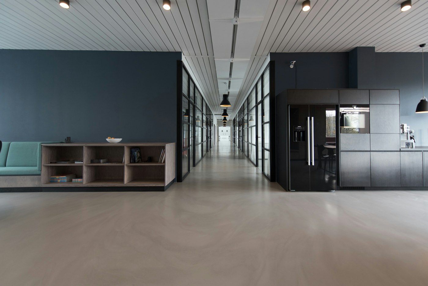 Office interior — illustrative