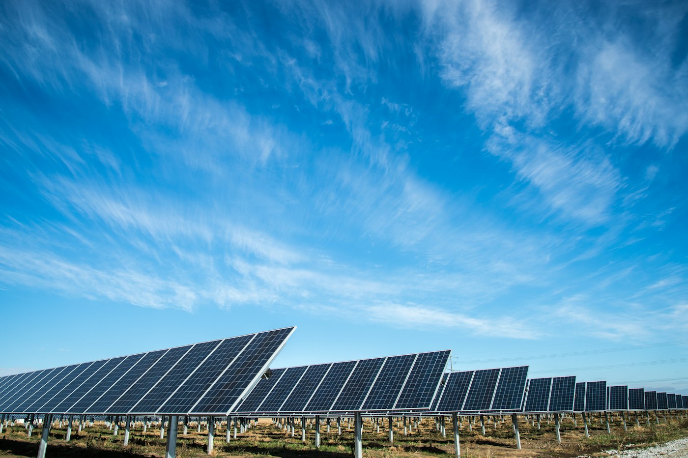 Solar panels — illustrative